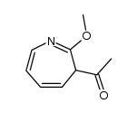 3-acetyl-2-methoxy-3H-azepine Structure