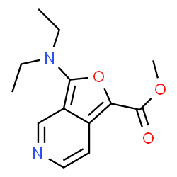 Furo[3,4-c]pyridine-1-carboxylic acid,3-(diethylamino)-,methyl ester picture