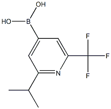 2-(iso-Propyl)-6-(trifluoromethyl)pyridine-4-boronic acid picture