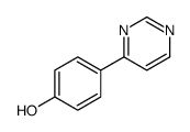 Phenol, 4-(4-pyrimidinyl)- (9CI)结构式