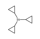 Triscyclopropylindium(III) picture