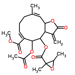 Uvedalin Structure