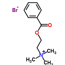 Benzoylcholine Bromide Structure