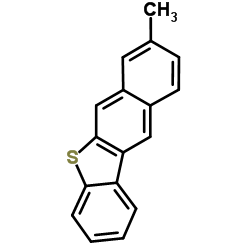 8-Methylbenzo(b)naphtho(2,3-d)thiophene Structure