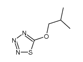 5-isobutoxy-[1,2,3,4]thiatriazole Structure