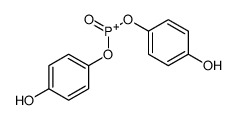 bis(4-hydroxyphenoxy)-oxophosphanium结构式