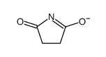 5-oxo-3,4-dihydropyrrol-2-olate Structure