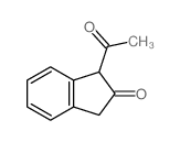 2H-Inden-2-one,1-acetyl-1,3-dihydro-结构式