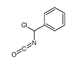 [chloro(isocyanato)methyl]benzene Structure