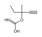 1-ethyl-1-methylprop-2-ynyl carbamate structure