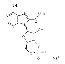 8-MA-cAMP结构式