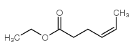 ethyl hex-4-enoate structure