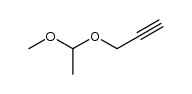 3-(1-methoxy-ethoxy)-propyne结构式