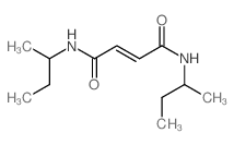 N,N-dibutan-2-ylbut-2-enediamide结构式