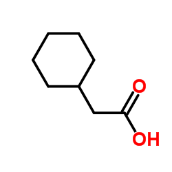 Cyclohexaneacetic acid Structure