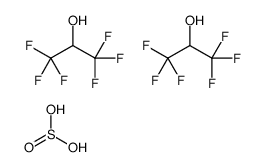 1,1,1,3,3,3-hexafluoropropan-2-ol,sulfurous acid Structure