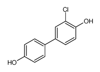 2-chloro-4-(4-hydroxyphenyl)phenol Structure