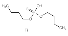 dibutoxy-hydroxy-sulfanylidene-phosphorane structure