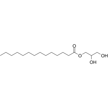 肉豆蔻酸单甘油酯结构式