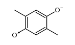 2,5-dimethyl-p-benzoquinone radical anion Structure