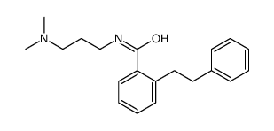 N-[3-(dimethylamino)propyl]-2-(2-phenylethyl)benzamide Structure