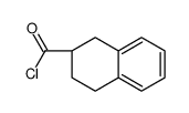 (2R)-1,2,3,4-tetrahydronaphthalene-2-carbonyl chloride结构式