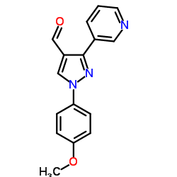 1-(4-METHOXYPHENYL)-3-(PYRIDIN-3-YL)-1H-PYRAZOLE-4-CARBALDEHYDE picture