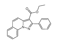 ethyl 2-phenylpyrazolo[1,5-a]quinoline-3-carboxylate Structure