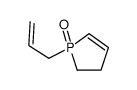 1-prop-2-enyl-2,3-dihydro-1λ5-phosphole 1-oxide结构式