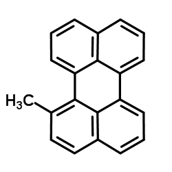 Methyl[g,h,i]perylene Structure