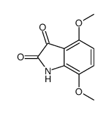 4,7-dimethoxy-1H-indole-2,3-dione Structure