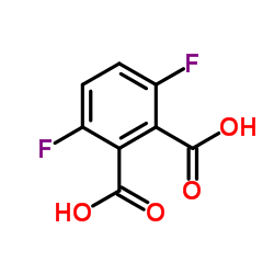 3,6-Difluorophthalic acid Structure