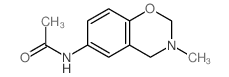 N-(8-methyl-10-oxa-8-azabicyclo[4.4.0]deca-2,4,11-trien-4-yl)acetamide结构式