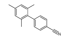 4-(2,4,6-trimethylphenyl)benzonitrile结构式