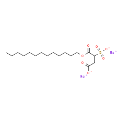 DISODIUM TRIDECYLSULFOSUCCINATE structure