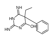 2,6-diamino-5-ethyl-5-phenylpyrimidin-4-one结构式