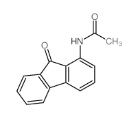 N-(9-oxofluoren-1-yl)acetamide Structure