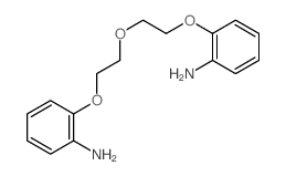 2-[2-[2-(2-aminophenoxy)ethoxy]ethoxy]aniline结构式