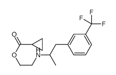 2-[1-[3-(trifluoromethyl)phenyl]propan-2-ylamino]ethyl cyclopropanecarboxylate Structure