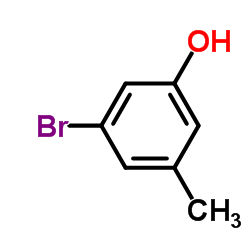 3-Bromo-5-methylphenol Structure