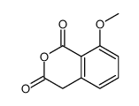 1H-2-Benzopyran-1,3(4H)-dione, 8-Methoxy- Structure