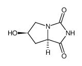 1H-Pyrrolo[1,2-c]imidazole-1,3(2H)-dione,tetrahydro-6-hydroxy-,(6R-trans)-(9CI) picture