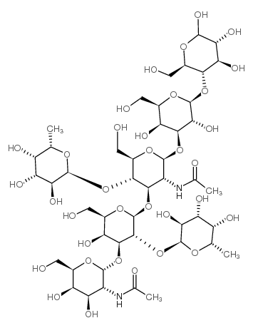 α-七糖结构式