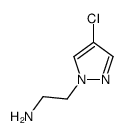 2-(4-chloro-1H-pyrazol-1-yl)ethanamine(SALTDATA: FREE) Structure