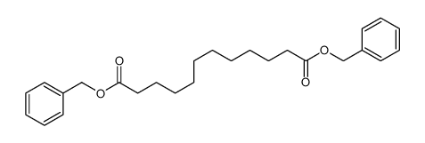 dibenzyl dodecanedioate Structure