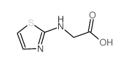 2-(1,3-thiazol-2-ylamino)acetic acid结构式