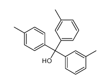 3,3'-DIMETHYL-4'-METHYLTRITYLALCOHOL结构式