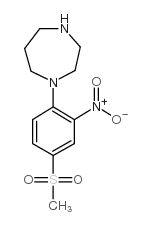 1-(4-methylsulfonyl-2-nitrophenyl)-1,4-diazepane picture