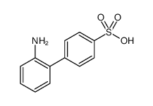 [1,1'-Biphenyl]-4-sulfonic acid, 2'-amino Structure