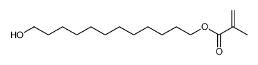 12-(methacryloyloxy)-1-dodecanol结构式